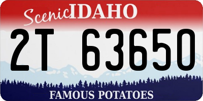ID license plate 2T6365O