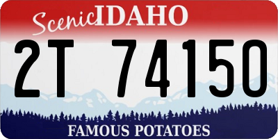 ID license plate 2T7415O