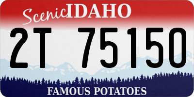 ID license plate 2T7515O