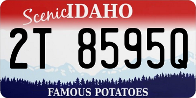 ID license plate 2T8595Q