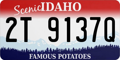 ID license plate 2T9137Q