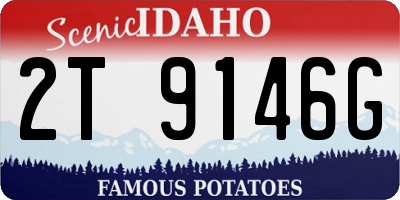 ID license plate 2T9146G