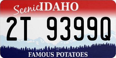 ID license plate 2T9399Q