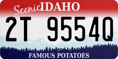 ID license plate 2T9554Q