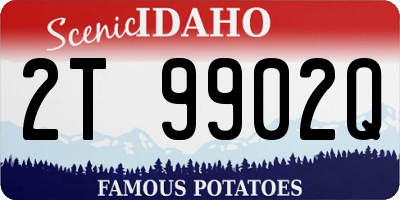 ID license plate 2T9902Q