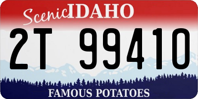 ID license plate 2T9941O