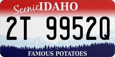 ID license plate 2T9952Q