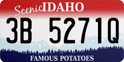 ID license plate 3B5271Q