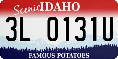 ID license plate 3L0131U