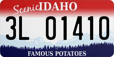 ID license plate 3L0141O
