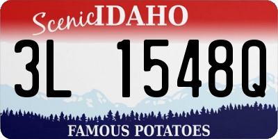 ID license plate 3L1548Q