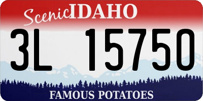 ID license plate 3L1575O