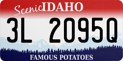 ID license plate 3L2095Q