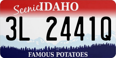 ID license plate 3L2441Q