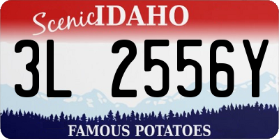 ID license plate 3L2556Y