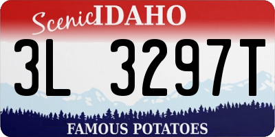 ID license plate 3L3297T