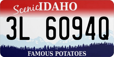 ID license plate 3L6094Q