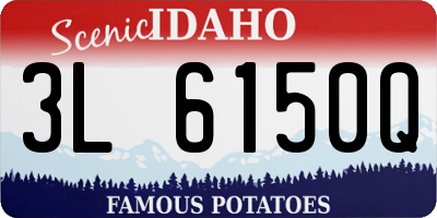 ID license plate 3L6150Q