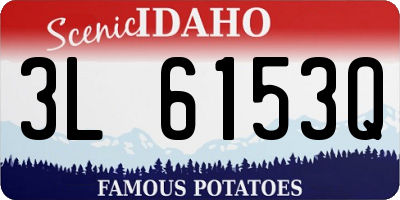 ID license plate 3L6153Q
