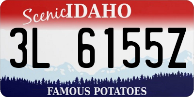 ID license plate 3L6155Z