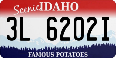 ID license plate 3L6202I