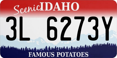 ID license plate 3L6273Y