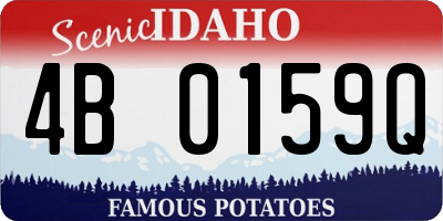 ID license plate 4B0159Q