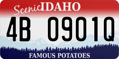 ID license plate 4B0901Q