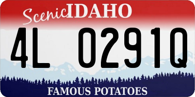 ID license plate 4L0291Q