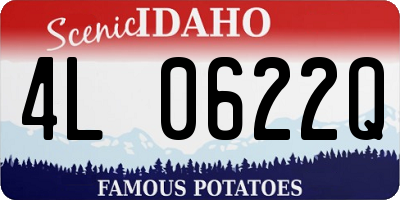 ID license plate 4L0622Q