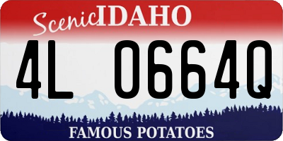 ID license plate 4L0664Q