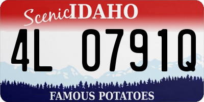 ID license plate 4L0791Q