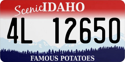 ID license plate 4L1265O