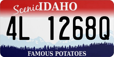 ID license plate 4L1268Q