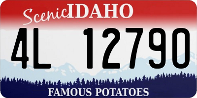 ID license plate 4L1279O
