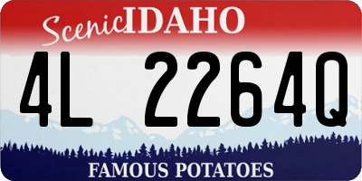 ID license plate 4L2264Q