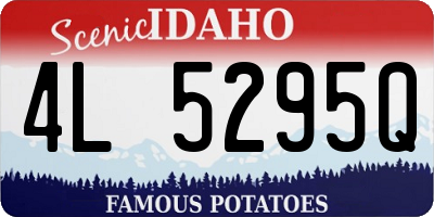ID license plate 4L5295Q