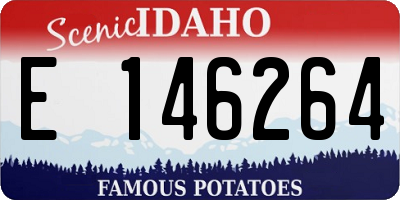 ID license plate E146264