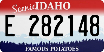 ID license plate E282148