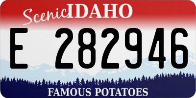 ID license plate E282946