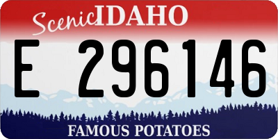 ID license plate E296146