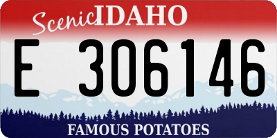 ID license plate E306146