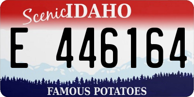 ID license plate E446164