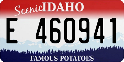 ID license plate E460941