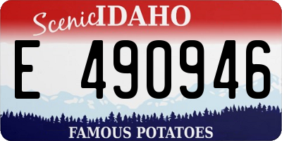 ID license plate E490946
