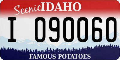 ID license plate I090060