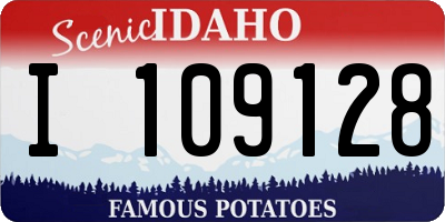 ID license plate I109128