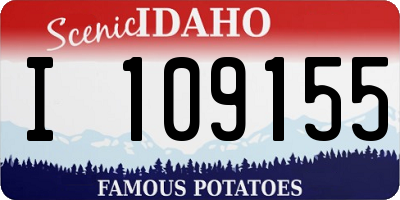 ID license plate I109155