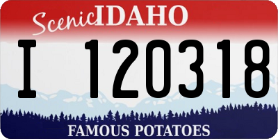 ID license plate I120318