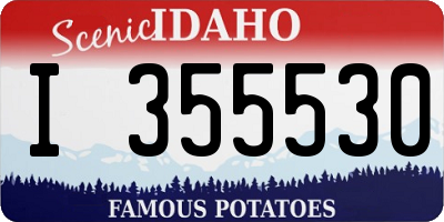ID license plate I355530